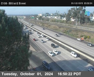 SB 5 at E St. (On Ramp)