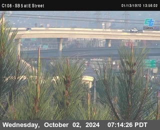 SB 5 at E St. (On Ramp)