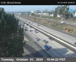 SB 5 at E St. (On Ramp)