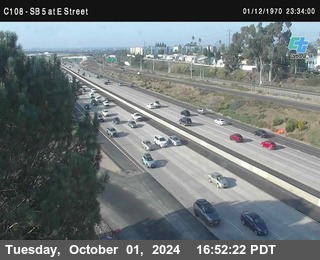 SB 5 at E St. (On Ramp)