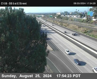 SB 5 at E St. (On Ramp)