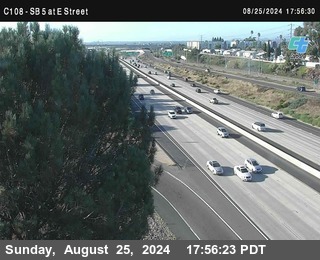 SB 5 at E St. (On Ramp)