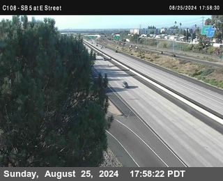 SB 5 at E St. (On Ramp)