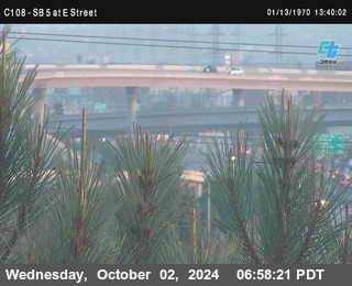 SB 5 at E St. (On Ramp)