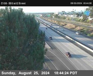 SB 5 at E St. (On Ramp)