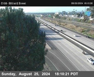 SB 5 at E St. (On Ramp)