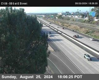 SB 5 at E St. (On Ramp)