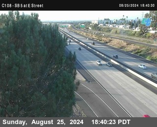 SB 5 at E St. (On Ramp)