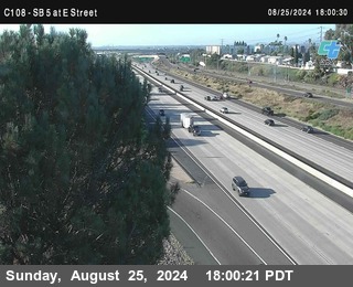 SB 5 at E St. (On Ramp)