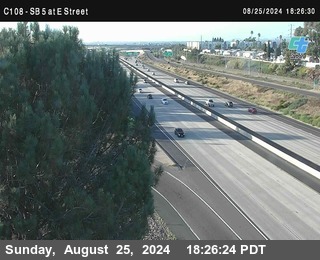 SB 5 at E St. (On Ramp)