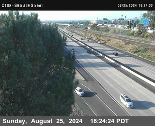 SB 5 at E St. (On Ramp)