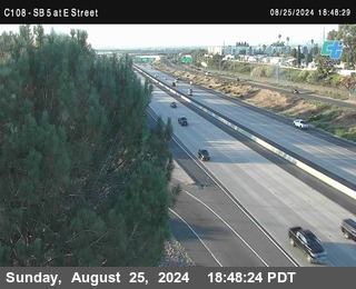 SB 5 at E St. (On Ramp)