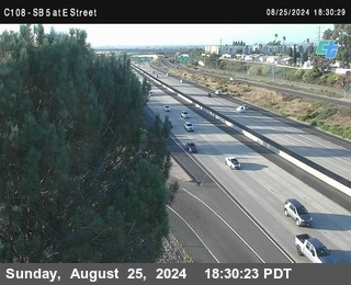 SB 5 at E St. (On Ramp)