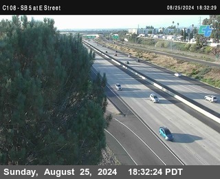 SB 5 at E St. (On Ramp)