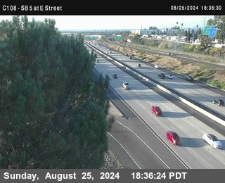 SB 5 at E St. (On Ramp)