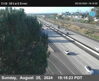 SB 5 at E St. (On Ramp)