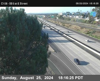 SB 5 at E St. (On Ramp)