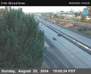 SB 5 at E St. (On Ramp)