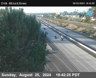 SB 5 at E St. (On Ramp)