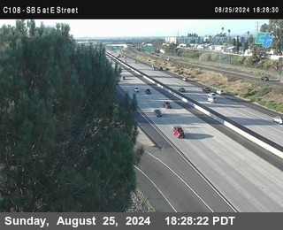 SB 5 at E St. (On Ramp)