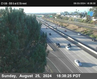 SB 5 at E St. (On Ramp)