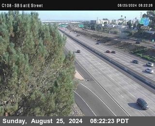 SB 5 at E St. (On Ramp)