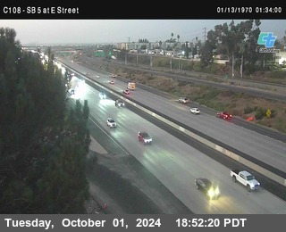 SB 5 at E St. (On Ramp)