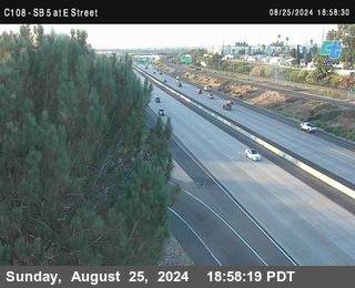 SB 5 at E St. (On Ramp)