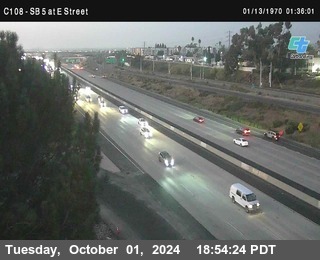 SB 5 at E St. (On Ramp)