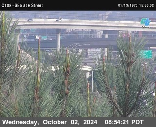 SB 5 at E St. (On Ramp)