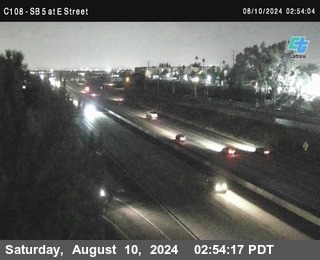 SB 5 at E St. (On Ramp)