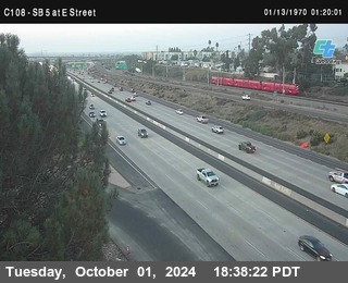 SB 5 at E St. (On Ramp)