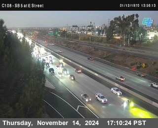 SB 5 at E St. (On Ramp)