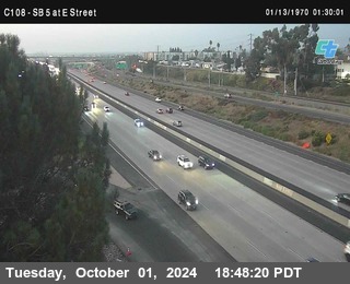 SB 5 at E St. (On Ramp)