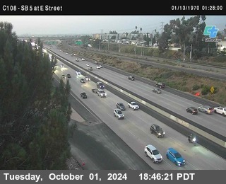 SB 5 at E St. (On Ramp)