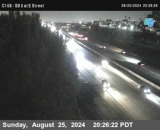 SB 5 at E St. (On Ramp)