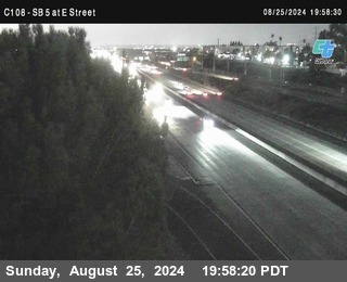 SB 5 at E St. (On Ramp)