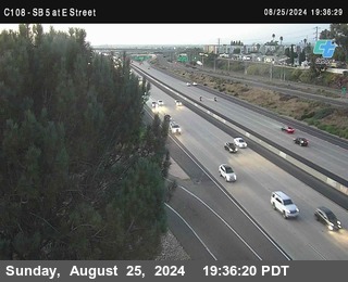 SB 5 at E St. (On Ramp)