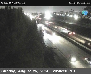 SB 5 at E St. (On Ramp)