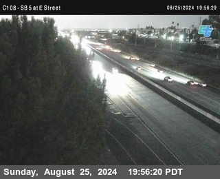 SB 5 at E St. (On Ramp)