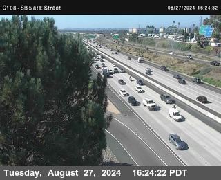 SB 5 at E St. (On Ramp)