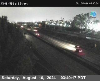 SB 5 at E St. (On Ramp)