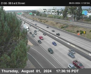 SB 5 at E St. (On Ramp)