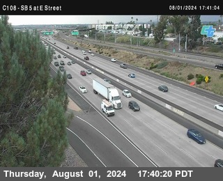 SB 5 at E St. (On Ramp)