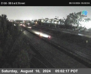 SB 5 at E St. (On Ramp)