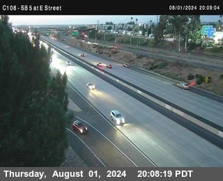 SB 5 at E St. (On Ramp)