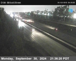 SB 5 at E St. (On Ramp)