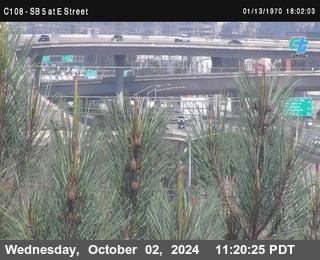 SB 5 at E St. (On Ramp)