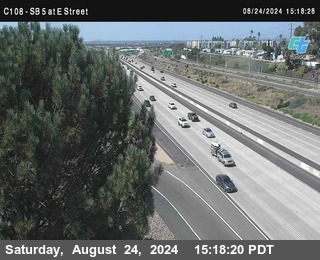 SB 5 at E St. (On Ramp)