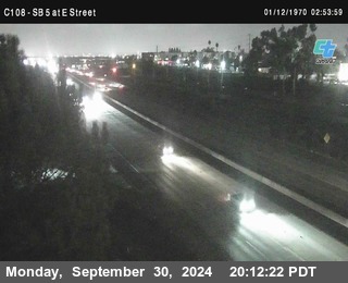 SB 5 at E St. (On Ramp)